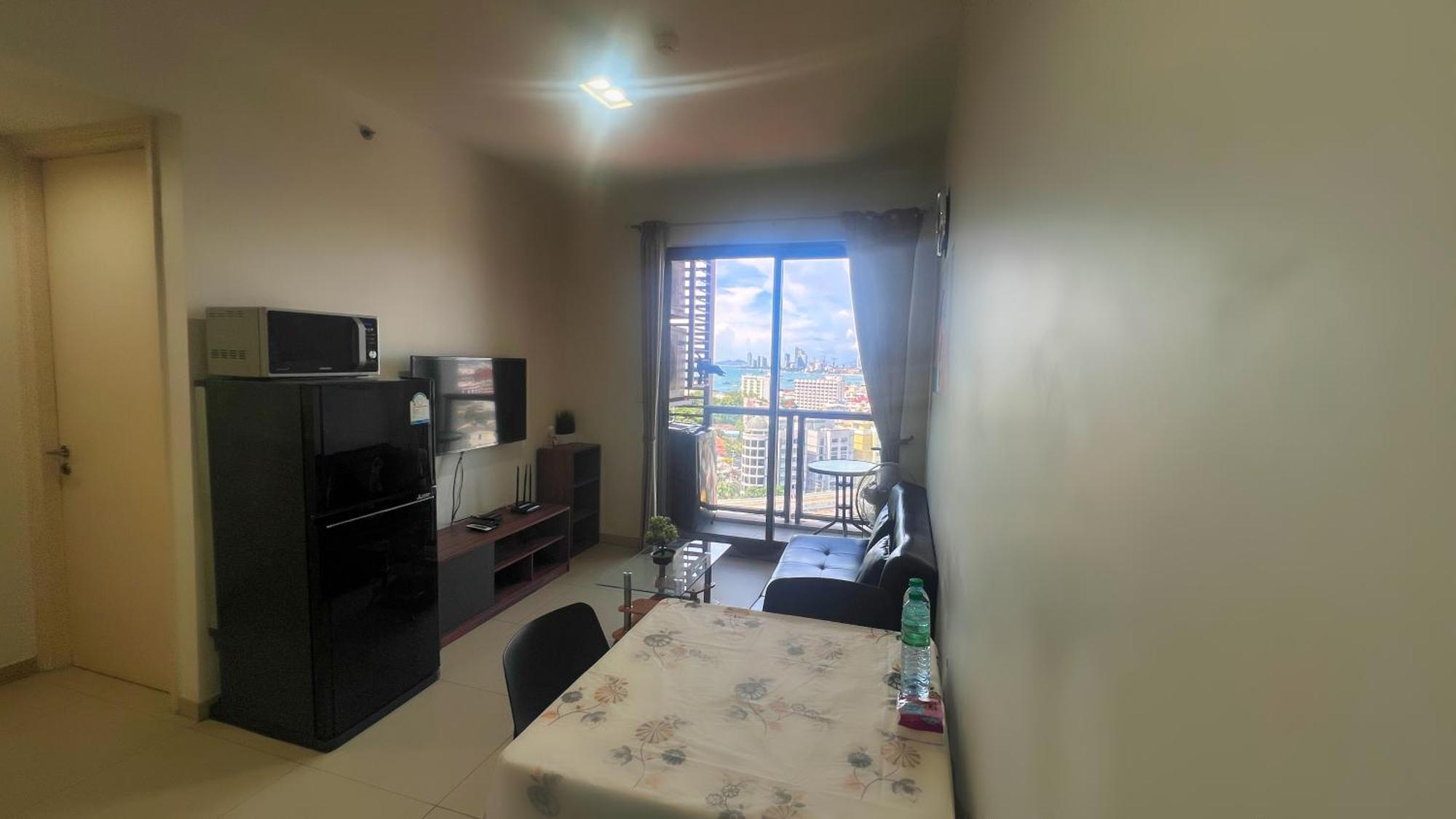 Walking Street Unixx Condo Beautiful Sea View Pattaya Buitenkant foto