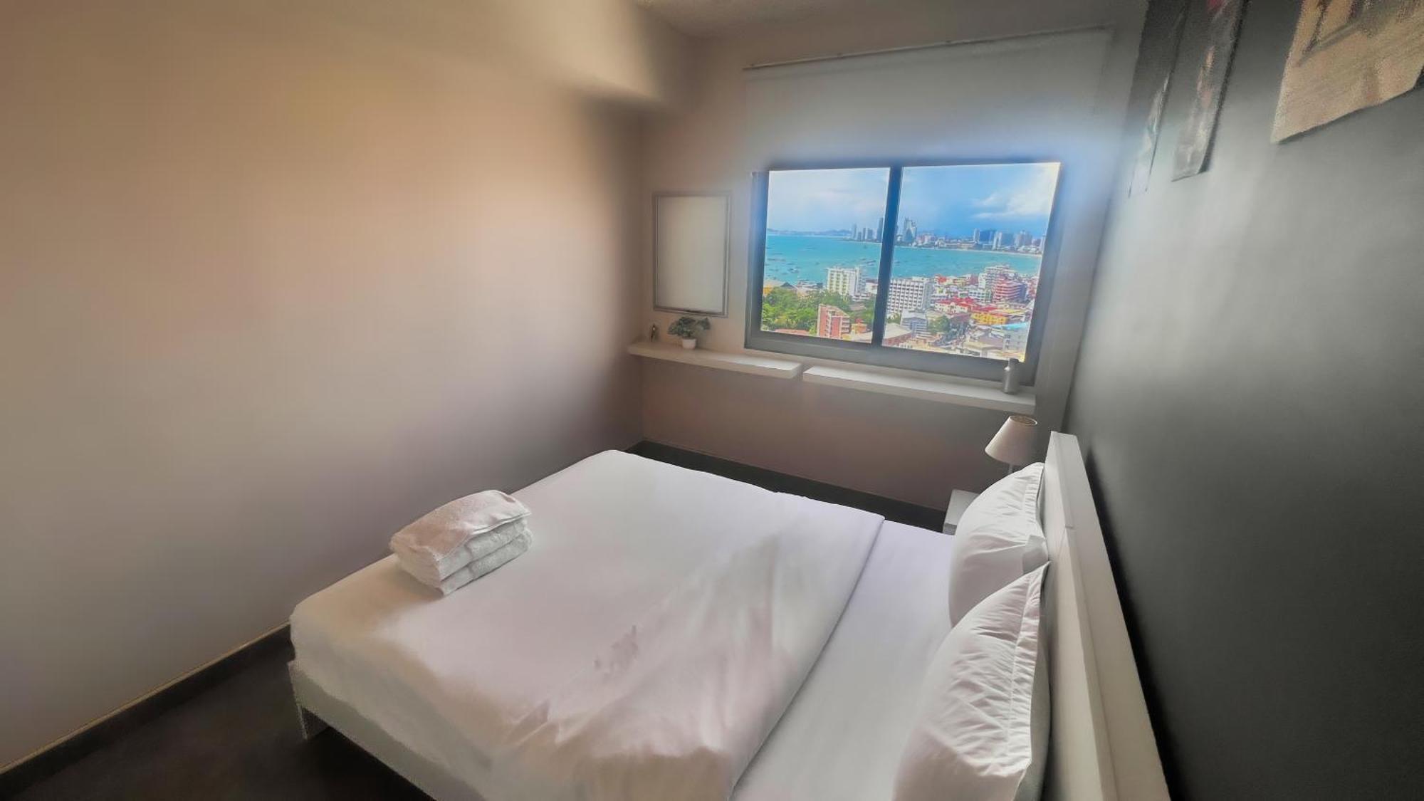 Walking Street Unixx Condo Beautiful Sea View Pattaya Buitenkant foto