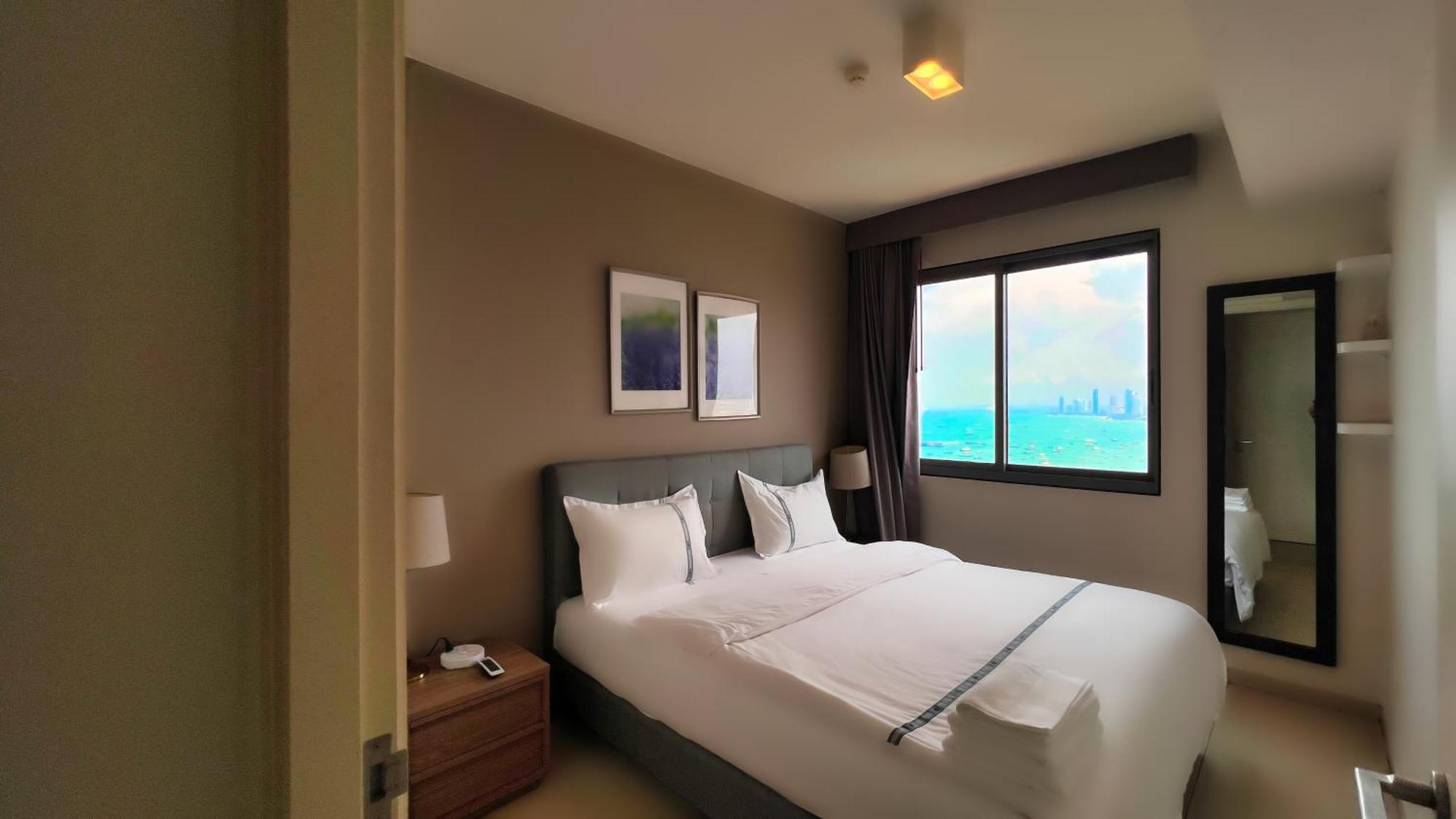 Walking Street Unixx Condo Beautiful Sea View Pattaya Buitenkant foto