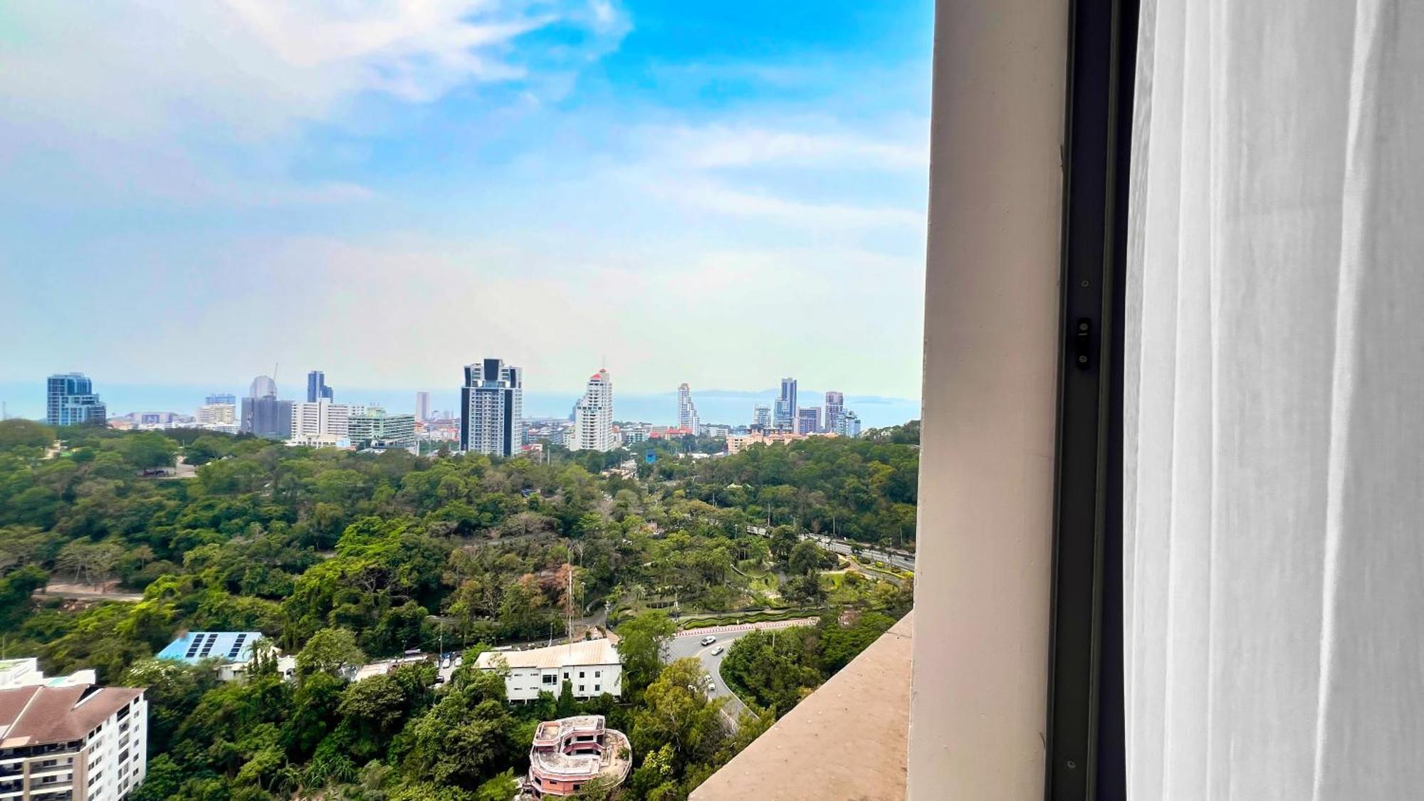 Walking Street Unixx Condo Beautiful Sea View Pattaya Buitenkant foto
